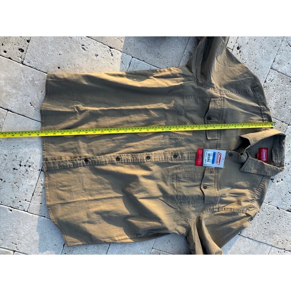 NWT Coleman Men's XL Long Sleeve Button Up Shirt Khaki  Outdoor Casual NEW Tags - Picture 4 of 8